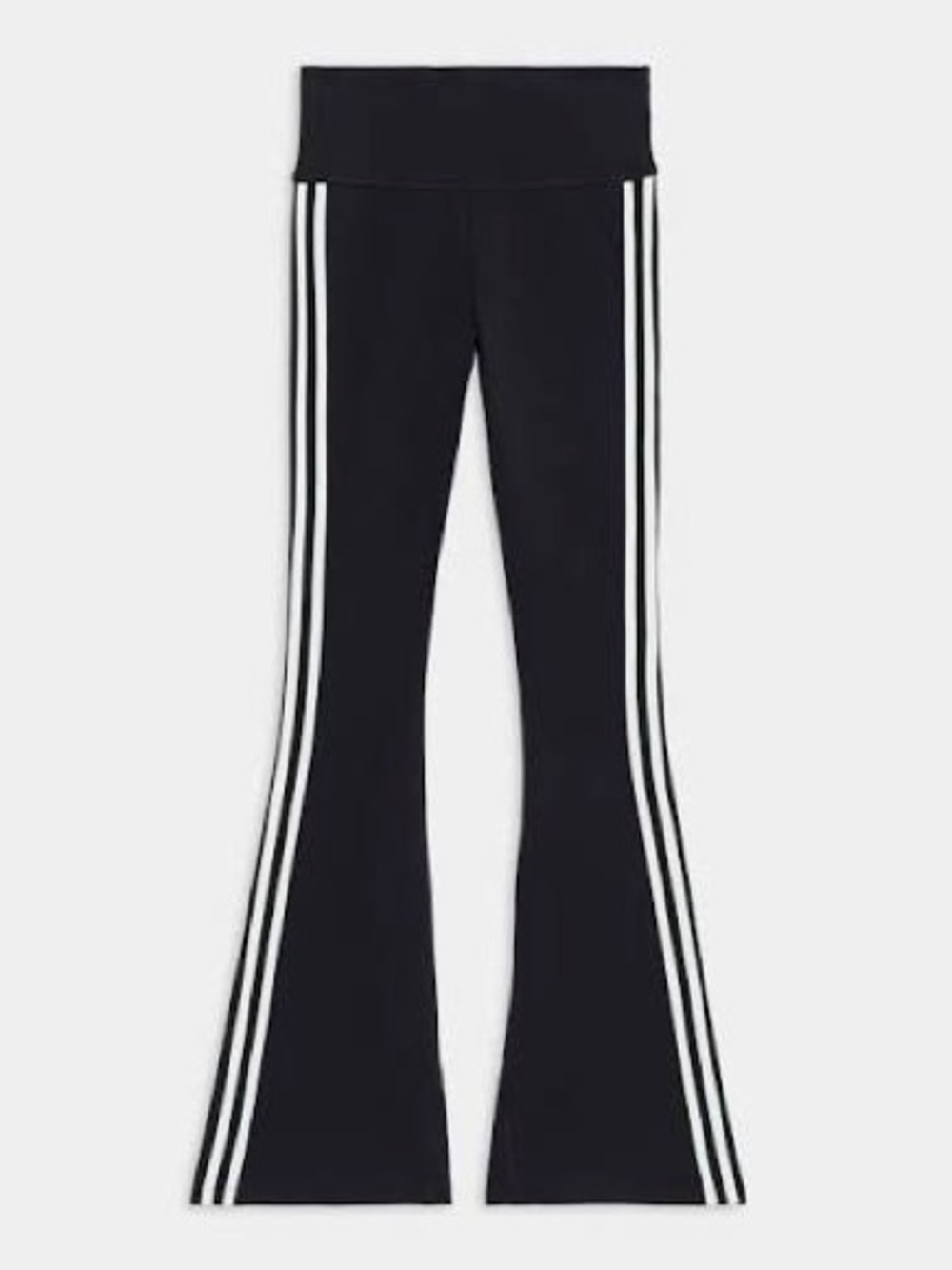(NWT) Splits59 Raquel High Waist Flare Leggings with Double Stripes (M) 32”